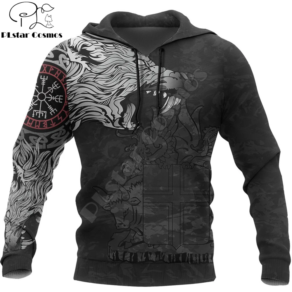 

Fenrir Wolf and Vegvisir 3D All Over Printed Fashion Hoodies Men Sweatshirt Unisex Zip Pullover Casual Jacket Tracksuit DW0243