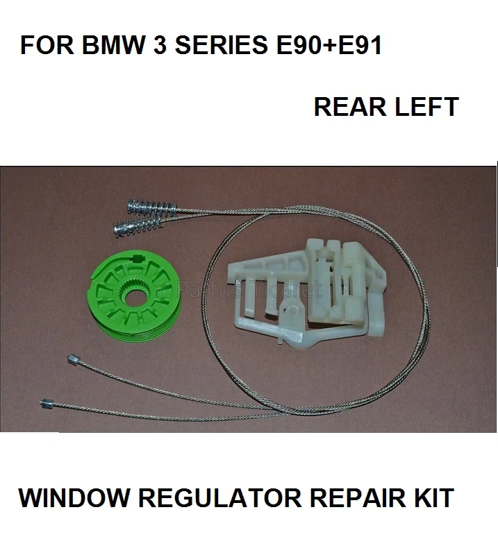 FOR BMW E90 E91 WINDOW REGULATOR REPAIR KIT REAR LEFT Onwards 2005