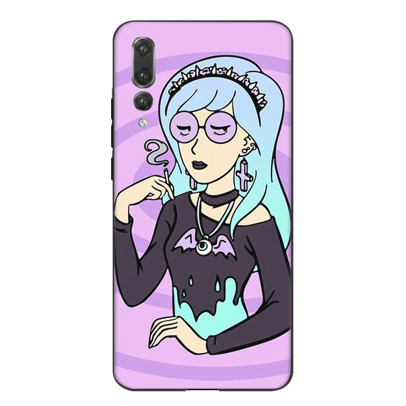 B8 Чехол из ТПУ для мобильного телефона huawei Y6 Y5 Y7 Y9 mate 10 20 Nova 2i 2 3 3i 4 Lite Pro DARIA MORGENDORFFER Shell Bag - Цвет: B8
