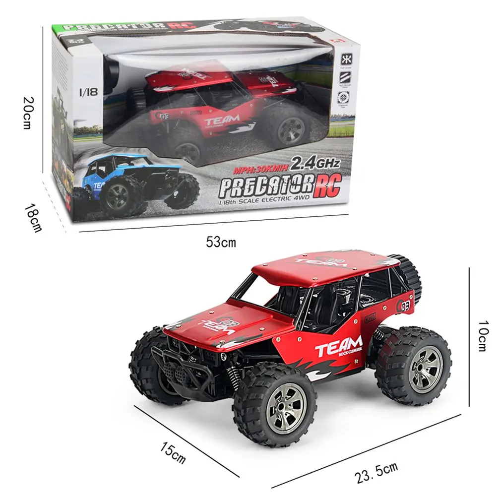 MG16 1:18 2,4G Сплав RC внедорожный автомобиль с дистанционным управлением большой ножной гусеничный автомобиль модель RTR игрушка для детей подарок