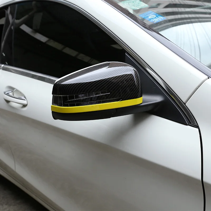 Крышка для бокового зеркала заднего вида из АБС пластика отделка крышки Mercedes Benz