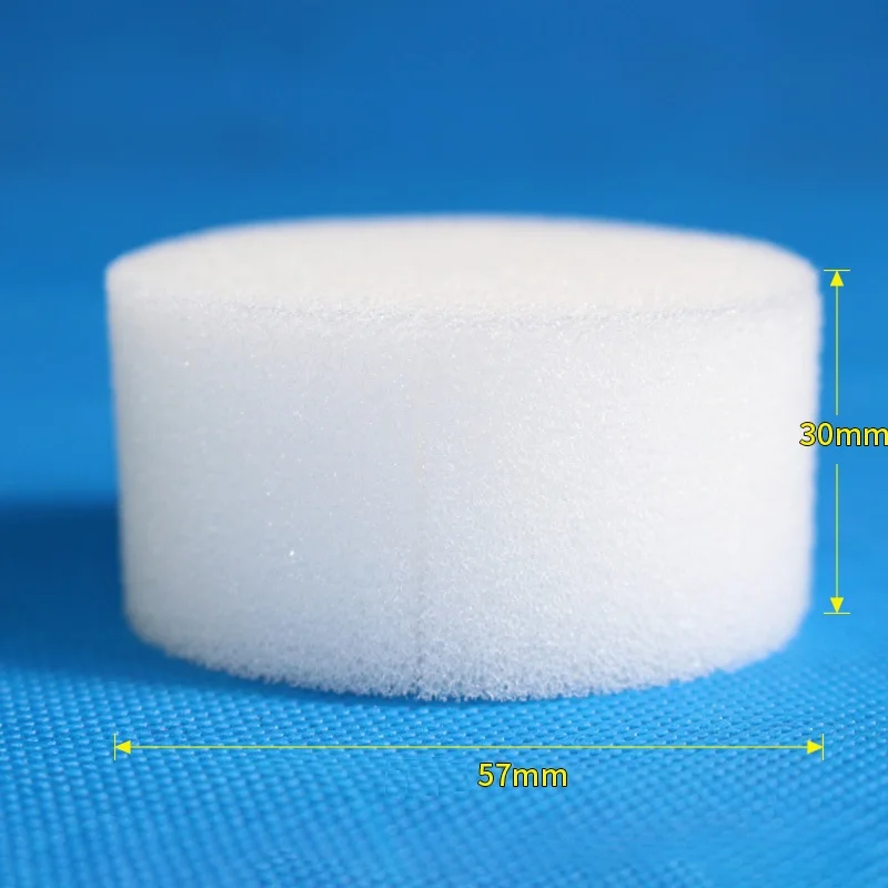 Nursery Sponge 50pcs 50-70mm Greenhouse Soilless Cultivation Hydroponics Sponge Black/White Vegetables Planting