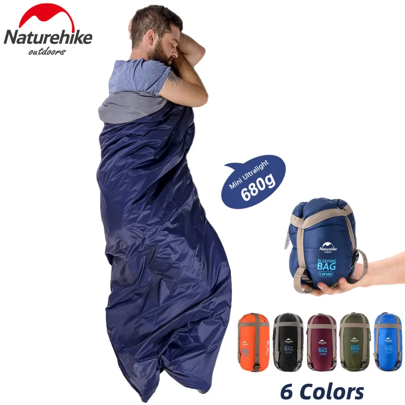 NatureHike Mini Outdoor Envelope Sleeping Bag Small Size For Camping Hiking 