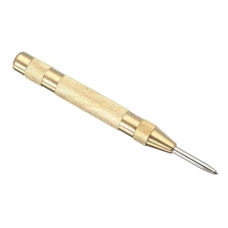 WINOMO Golden Center Drill Bit Automatic Pin Punch Spring Loaded Marking Starting Holes Tool For Wood Press Dent Marker Woodwork WINOMO Golden Center Drill Bit Automatic Pin Punch Spring Loaded Marking Starting Holes Tool For Wood Press Dent Marker Woodwork