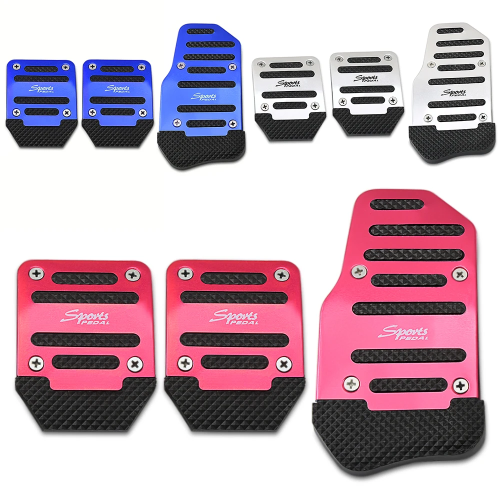 Universal aluminum non-slip car pedal model for octavia 2014 dacia duster subaru tribeca forester citroen c5 bmw e46 | Автомобили и
