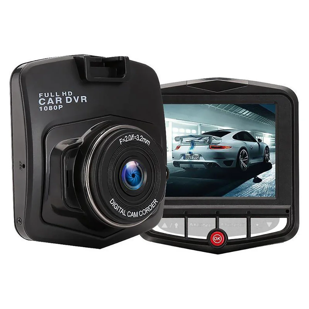 2 4 дюймов Автомобильный Камера HD 1080P Dashcam Портативный мини Видеорегистраторы для