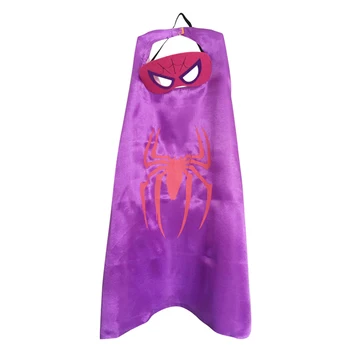 Superhero Capes with Mask Boys Girls Birthday Party Favor Dress Up Halloween Costumes Anime