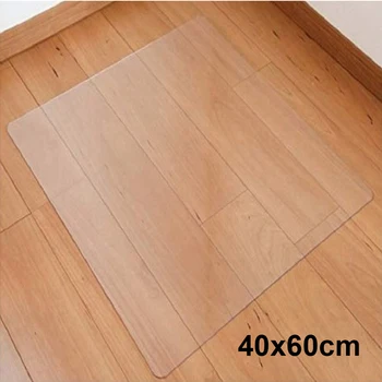 

Non Slip Bedroom Rectangle Hotel PVC Transparent Chair Mat Solid Practical Floor Protector Anti Scratch For Carpet Home Office