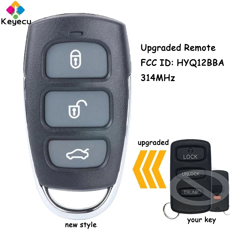 Пульт дистанционного управления KEYECU для автомобилей Mitsubishi Lancer Galant Eclipse 314-2001 2006