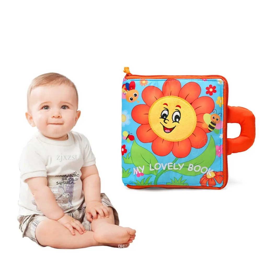 Baby Intelligence Development Educational Soft Cloth Learning Cognize Books Z 