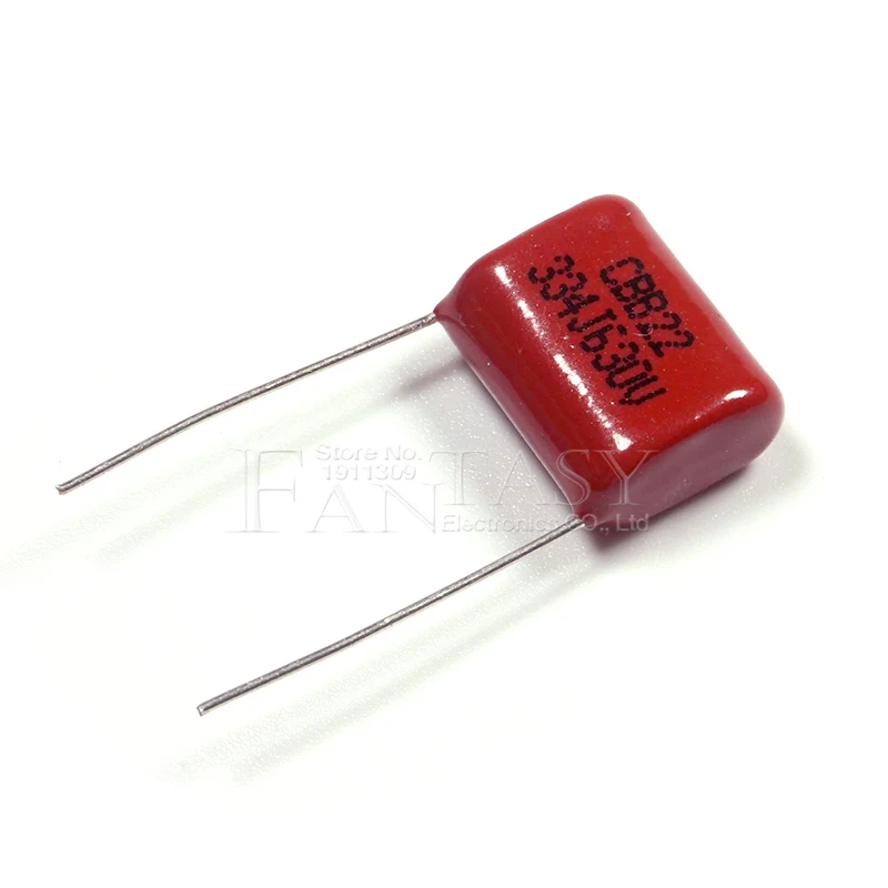 10PCS 630V334J 0.33UF Pitch 15MM 630V 334 330NF CBB Polypropylene film capacitor
