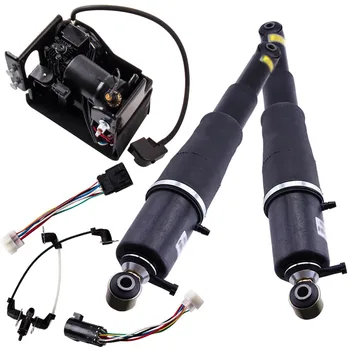 

For Escalade Suburban Tahoe Yukon -- Pair Air Suspension shocks + Air Compressor Pump 949-000, 25979391, 25979393