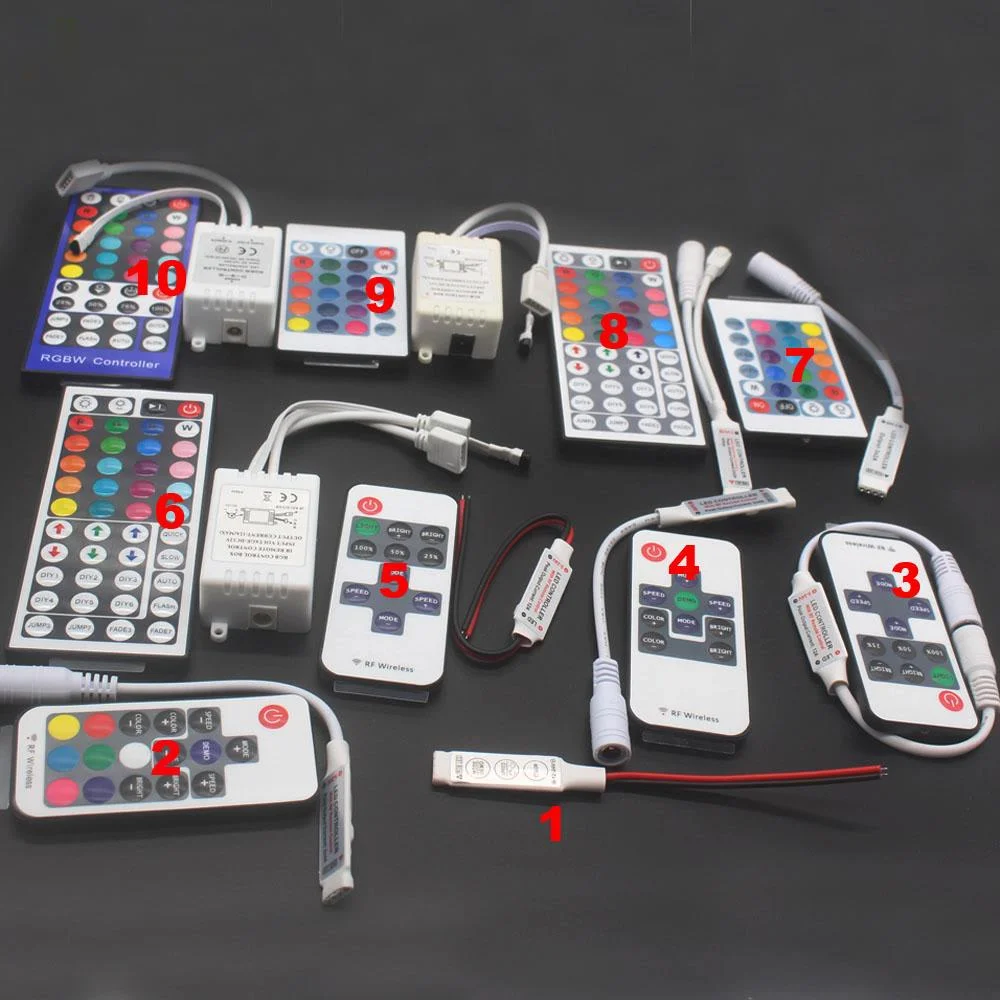 LED Strip Light Mini 3/11/17/24/40/44 Key IR Remote Wireless Controller Wifi RGB Controler DC12V MIni Wif For 3528 5050 | Лампы и
