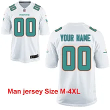 A+++ хорошие отзывы Персонализированные сшитые Майями s Индивидуальные любое имя и номер Мужские Женские Молодежные Детские Джерси