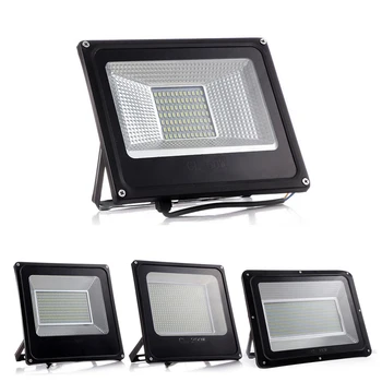 

50W 100W 150W Led Flood Light AC 220V 230V 240V Outdoor Floodlight Spotlight IP65 Waterproof LED Street Lamp Landscape Lighting
