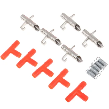 

5Pcs Rabbit Water Feeder Rodent Rabbit Ferret Mouse Nipple Water Drinker