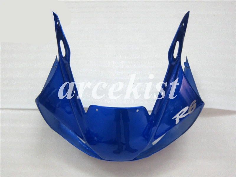 Новые ABS Обтекатели наборы подходят для Yamaha YZF R6 1998 1999 2000 2001 2002 Обтекатель Набор R6 98 99 00 01 02 Пользовательские синий белый глянцевый
