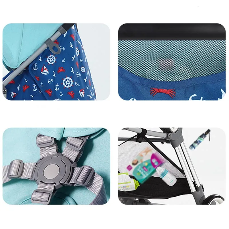 Baby stroller Mini lightweight portable folding baby carriage 2 in 1 baby trolley new upgrade baby