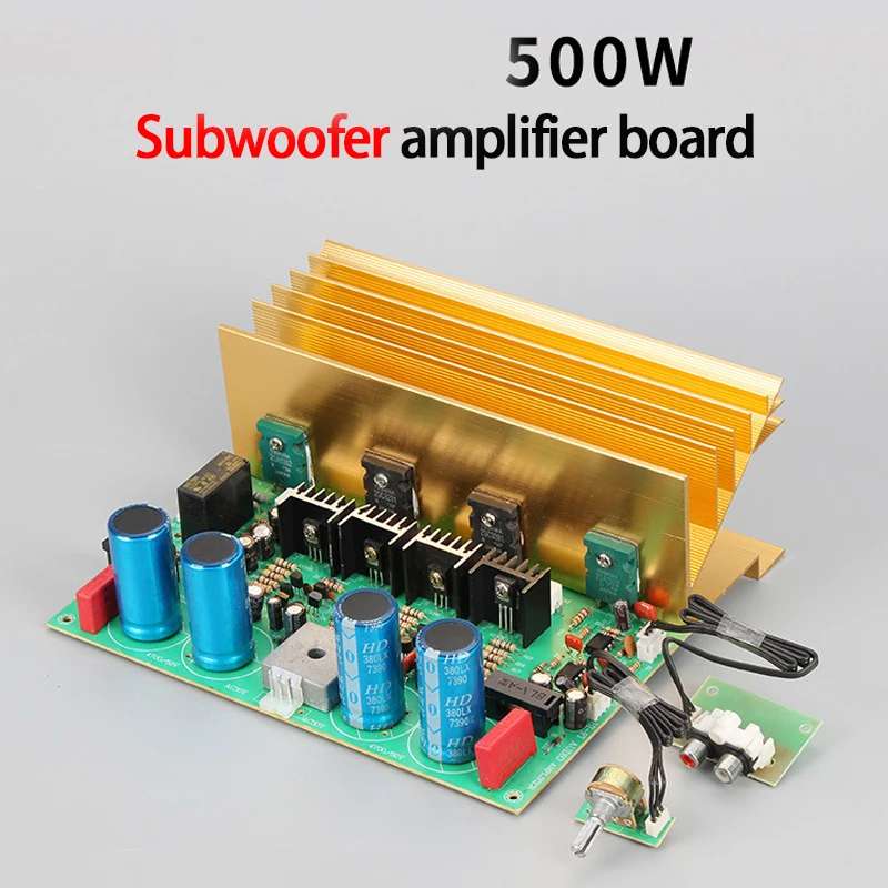 KYYSLB 500 Вт двойной AC22 32V моно усилитель плата сабвуфер высокой мощности доска с