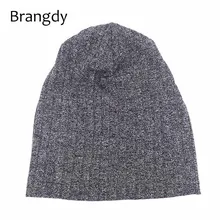 Женские зимние черные вязаные хлопковые шапки бини для дам, новинка, шапки с блестками, свободные шапки на осень и весну, мешковатые шапки с гофрированной резинкой Gorro