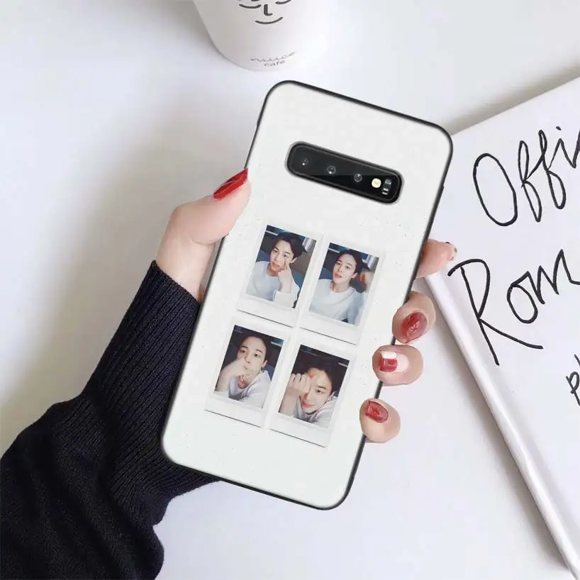 Jungkook Kpop Черный чехол для samsung Galaxy A50 A70 A50S A10S A20S A10 A20E A30 A40 M40 M30S A80 мягкий чехол для телефона - Цвет: BS019-7