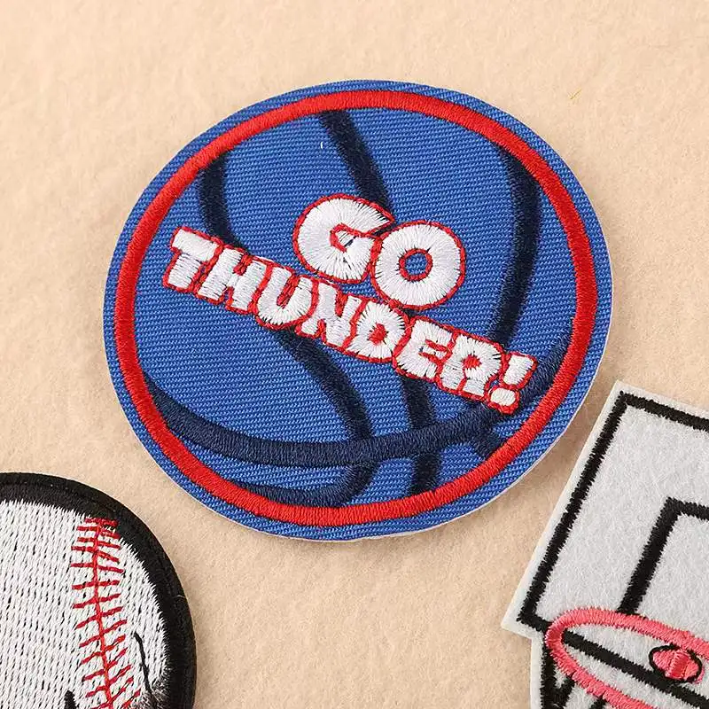 Custom Embroidered Patch America Football Baseball Team Logo Badge Iron On  Customized With Your Logo Design - Patches - AliExpress