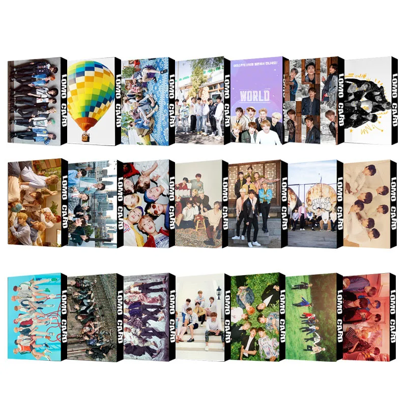 

30 Pcs/set KPOP Bangtan Boys WINGS Album Photo Card Collection Photocard Self Made Paper Cards