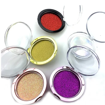 

5D mink hair false eyelashes with round box packaging handmade high quality 3d false eyelashes factory thick eyelashes