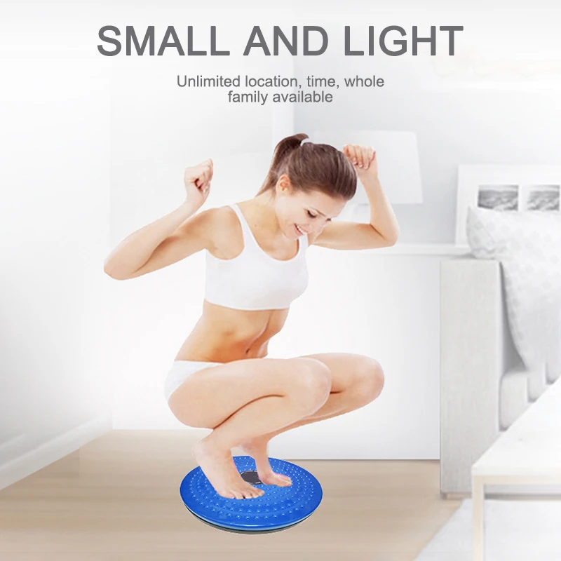 

Magnetic Massage Plate Waist Twisting Disc Fitness Exercise Accessories Portable Home Sports Plate Exercise Wobble Twisting Disc