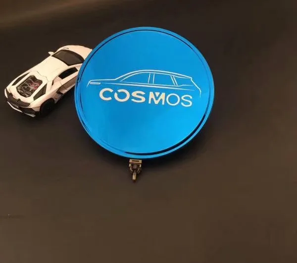 19 Auchan Cosmos(секция) крышка топливного бака Нержавеющая сталь топливная крышка бака наклейка только модифицированный топливный бак с блестками