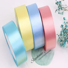 Grosgrain Ribbons-Card Bow-Craft Gift DIY Christmas-Party 25yards/Roll Wedding Decoration6mm-50mm