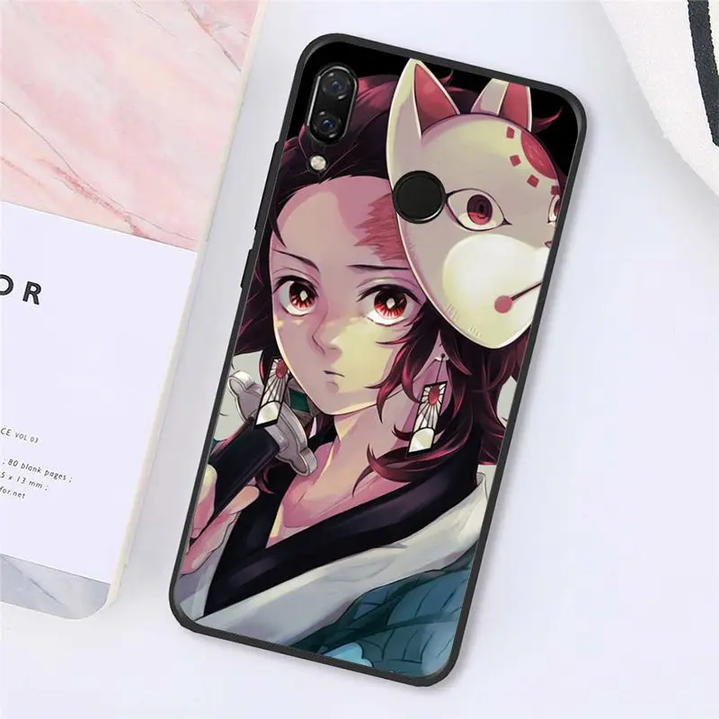 Babaite Anime Demon Slayer Kimetsu no Yaiba Phone Case for Xiaomi Redmi8 4X 6A S2 Go Redmi 5 5Plus Note4 5 7 Note8Pro