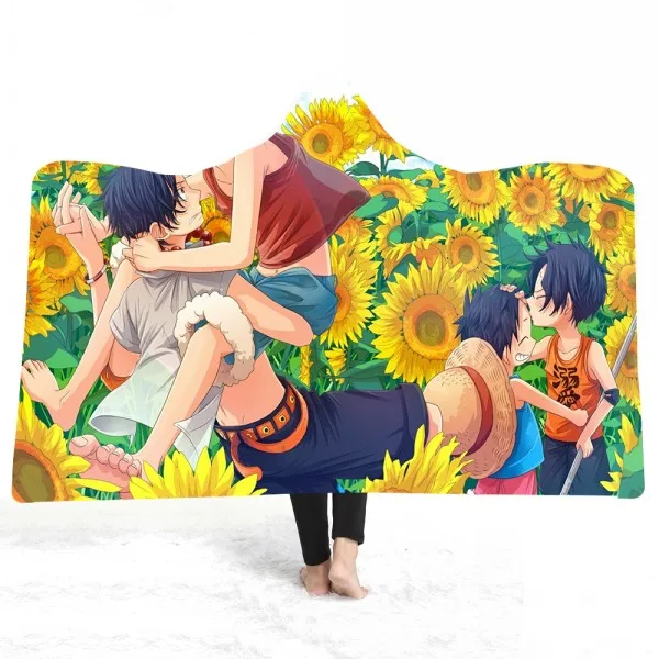 Color-4 Одеяло с рисунком осьминога из мультфильма, аниме персонажа, мягкое гладкое одеяло для дивана, стула, кровати, офиса - Цвет: Color-4