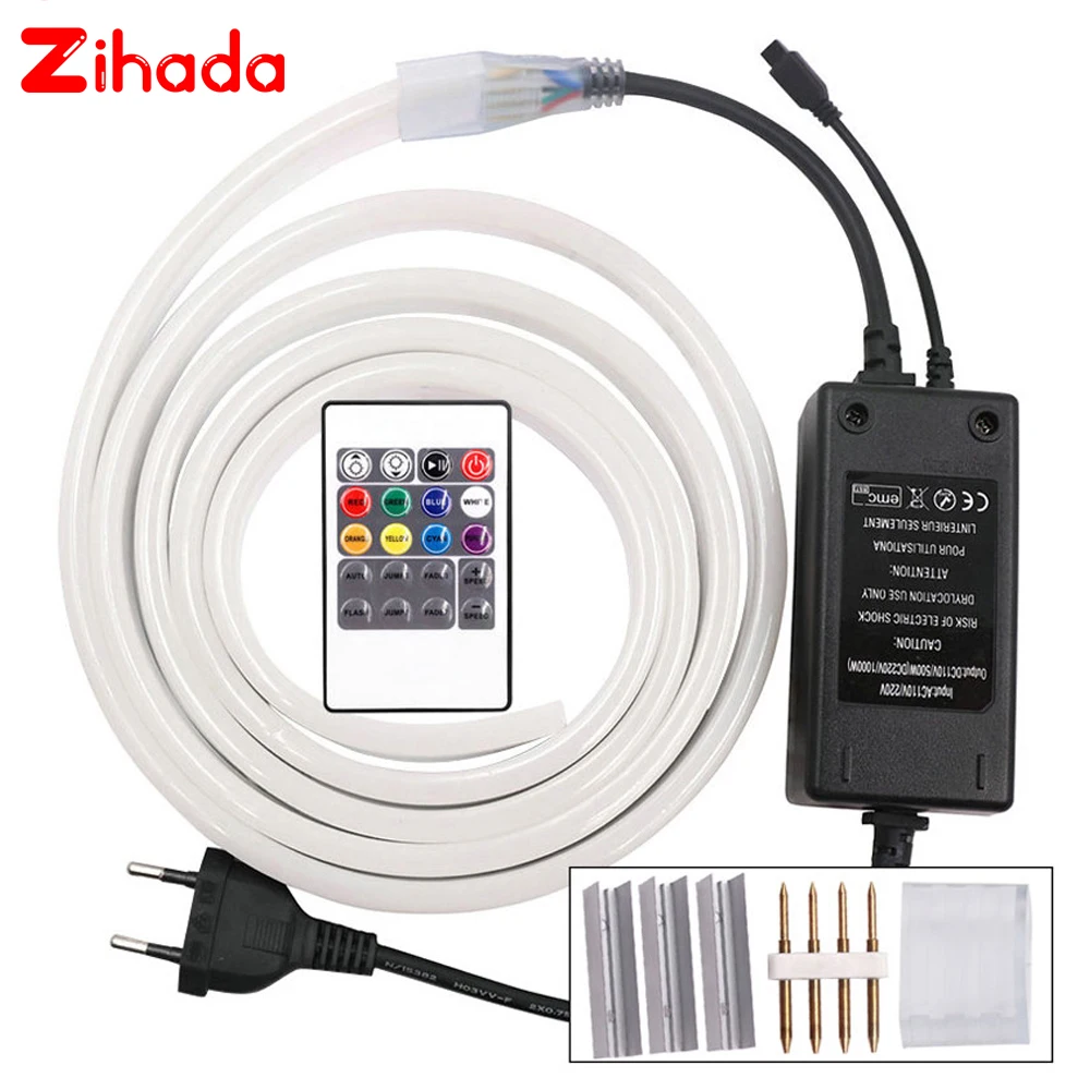 Светодиодный неоновый свет AC220V 2835 SMD знак 120 светодиодный s/m водонепроницаемый