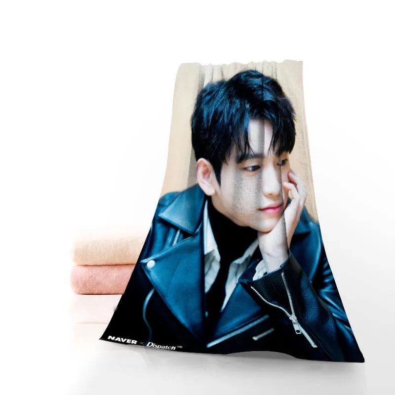 

New GOT7 JinYoung Towels Microfiber Bath Towels Travel,Beach,Face Towel Custom Creative Towel Size 35X75cm,70X140cm