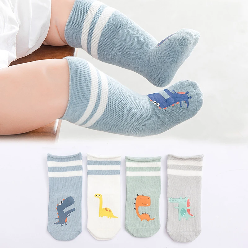 4 пар/лот; носки для малышей; сезон весна-осень; носки для малышей; хлопковые носки для новорожденных мальчиков и девочек; детская одежда; аксессуары