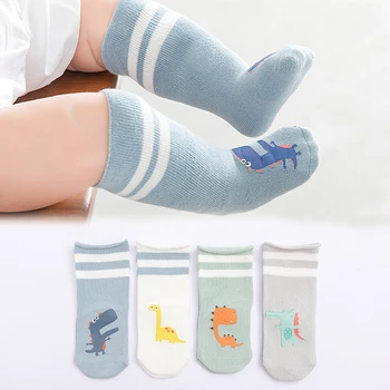 

4 Pairs/lot Infant Baby Socks Spring Autumn Baby Socks Girls Cotton Newborn Boy Toddler Socks Kids Children Clothes Accessories