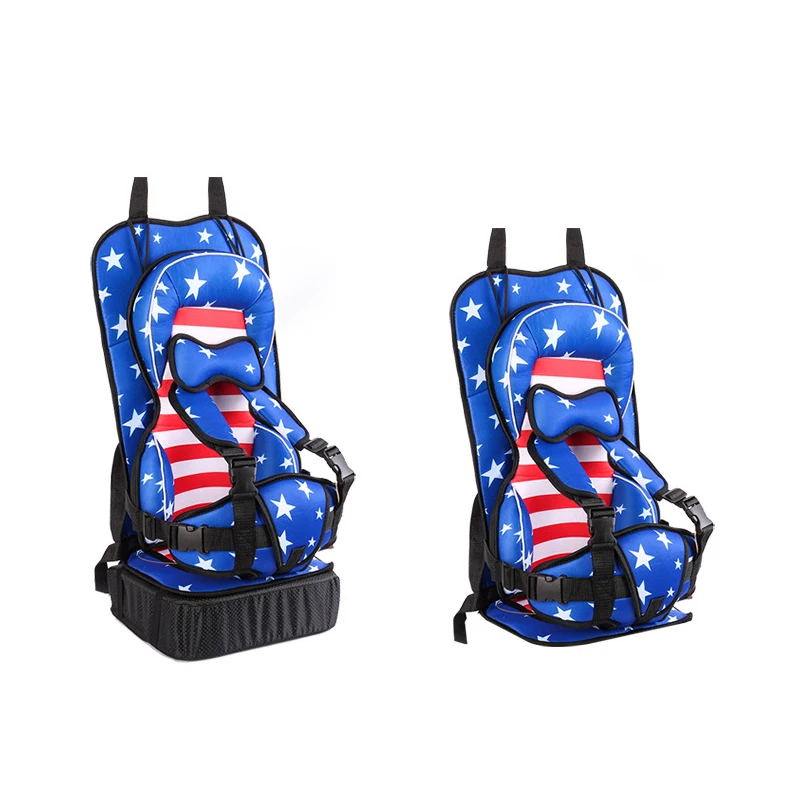 

Children Cart Seat Cushion Thicken Sponge Portable Baby Seat Chairs Pad Toddler Booster Seat For 6M-12Years Old