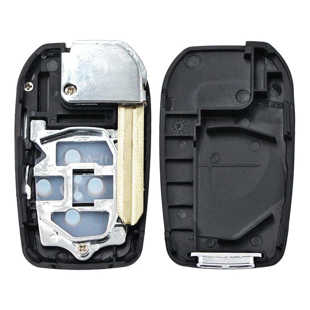 2/2+1/3/4 Buttons Modified Flip Folding Remote Blank Key Shell Toyota Corolla RAV4 Toy43