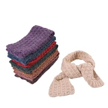 Твердые Цвет Утепленная одежда утолщенный Детский шарф Корейская версия Повседневное прилив унисекс Детские Теплый шарф из хлопка