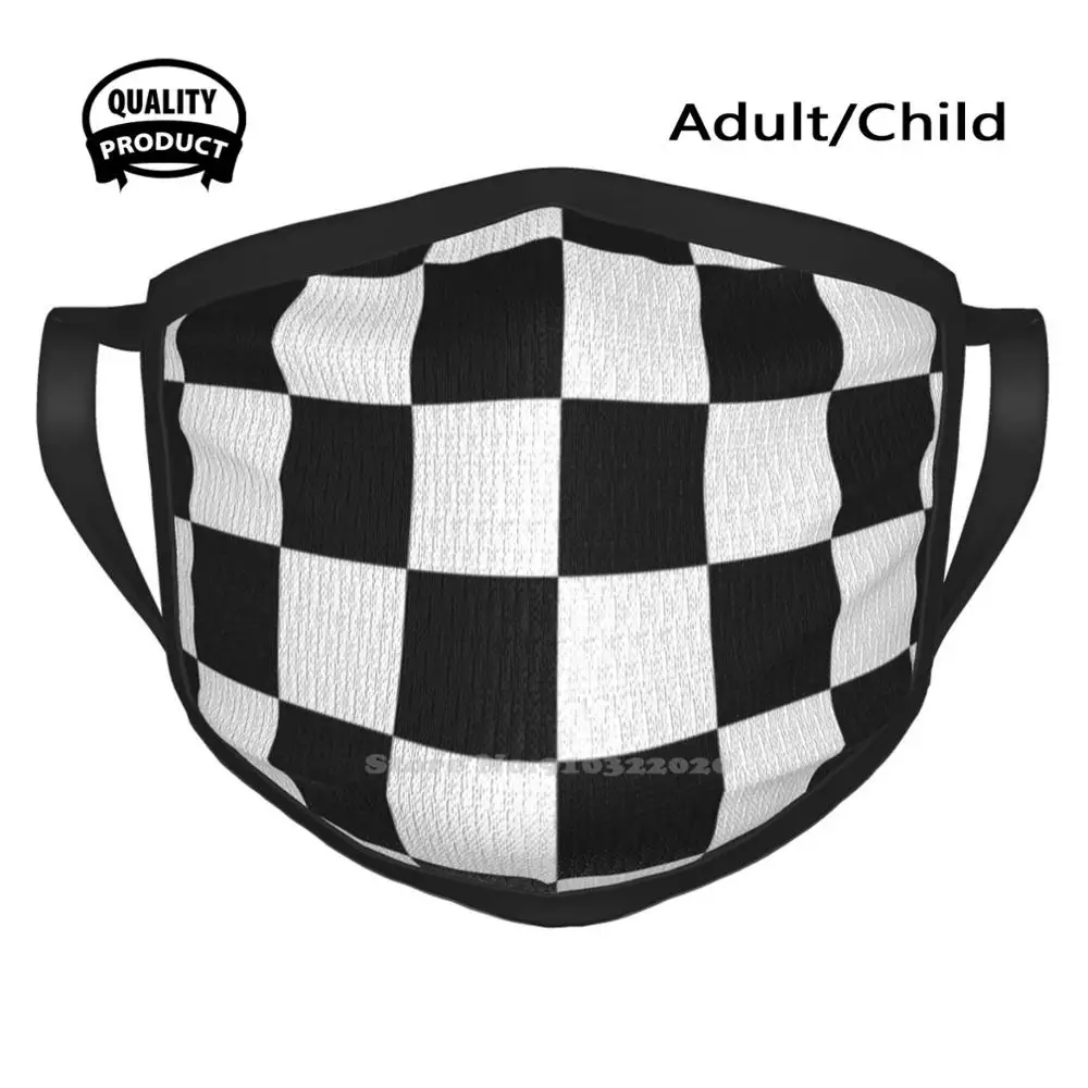 Шахматный флаг с Клетчатым флагом моторный спортивный шахматный узор победитель