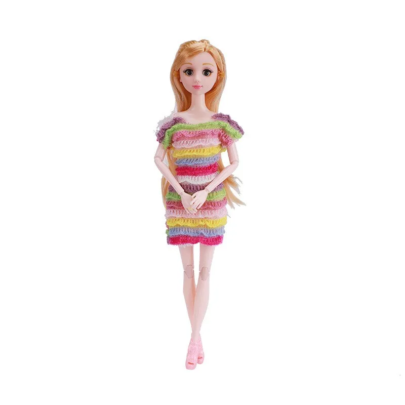 

Fashion Toy Clothing Doll BJD SD Doll Jeans Dresses Clothes Set Assembling For Children's Doll Toys Clothing Christmas Gift