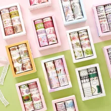 Angoo Канцелярский набор милые можно крепить любые приспособления: PDA клей Бумага инструмент для создания украшений Подарочная коробка вручную учетной записи васи ленты Бумага лента