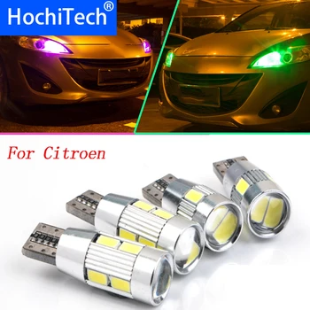 

1pc safe No error T10 W5W LED Front Parking Light Front Side Marker Light Source Car Styling For Citroen DS3 DS3 Convertible