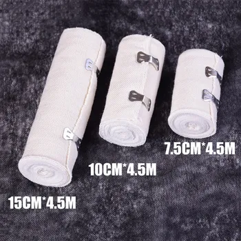 

1 Roll High Elastic Bandage Wound Dressing Outdoor Sports Sprain Treatment Bandage For First Aid Kits Accessories