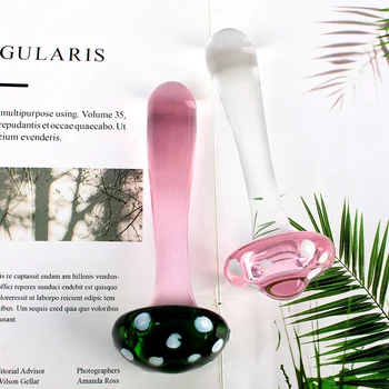 Sex Toys for Woman Vaginal Stimulation Adult Product Crystal Glass Butt Plug Dildos Masturbator Realistic Dildo Penis 1