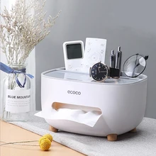 

Napkin holder household living room dining room creative lovely simple multi function remote control storage tissue box NEW