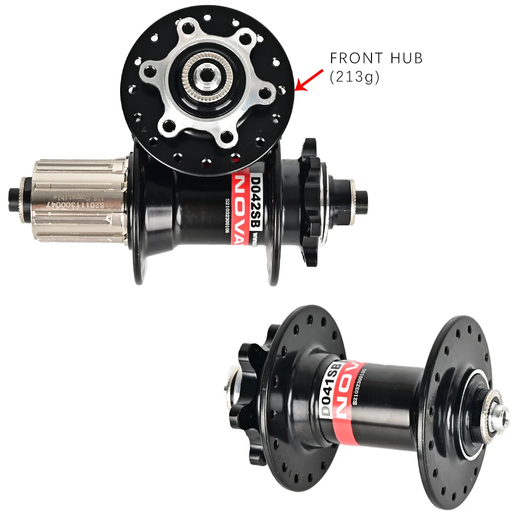 Novatec D041SB D042SB MTB Bike Hub Bicycle Mountain bearing Hubs Disc Brake Cassette Hub 28/32/36 Holes HG SX 8/9/10/11/12 Speed