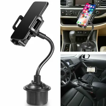 

Adjustable Universal Car Phone Holder Gooseneck Cup Stand Navigation Bracket 360° Rotation Cradle Vehicle Auto Phone Stand