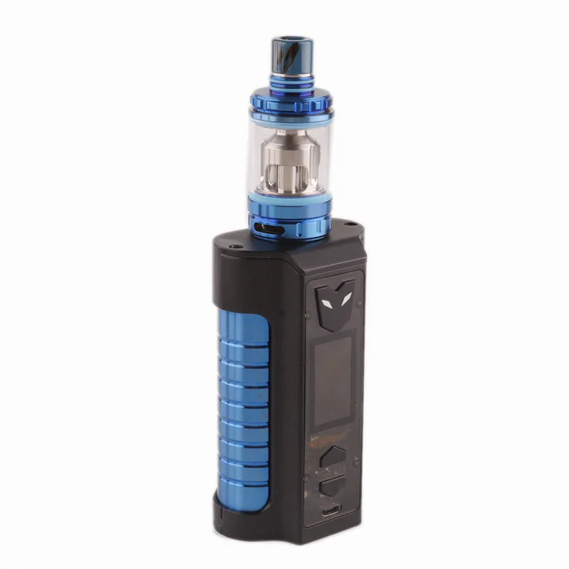  Genuine Sigelei MT Starter Kits 220w TC Box Mod with Revolvr Tank Dual 18650 Top Adjustable LED Lig